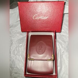 Cartier Cigarette Case w Original Box